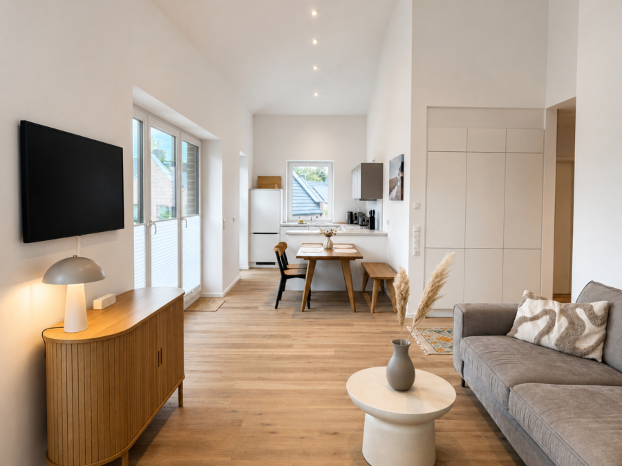 Hochwertig ausgestattete Traumferienwohnung im Nordsee Park Dangast - Wohnbereich (47171)