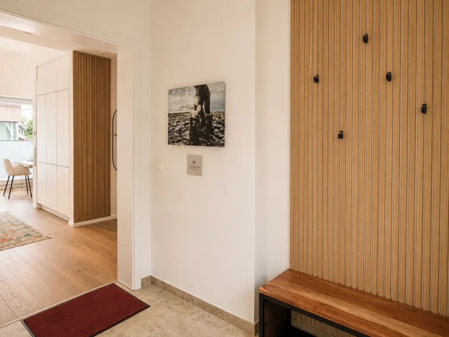 Hochwertig ausgestattete Traumferienwohnung im Nordsee Park Dangast - Hausflur (50055)