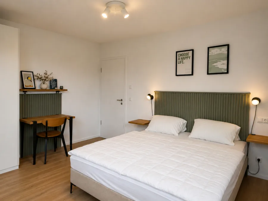 Hochwertig ausgestattete Traumferienwohnung im Nordsee Park Dangast - Schlafzimmer (50060)