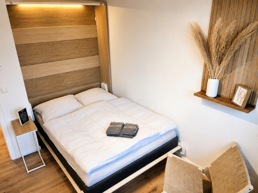 Hochwertig ausgestattete Traumferienwohnung im Nordsee Park Dangast - Schlafzimmer (47177)