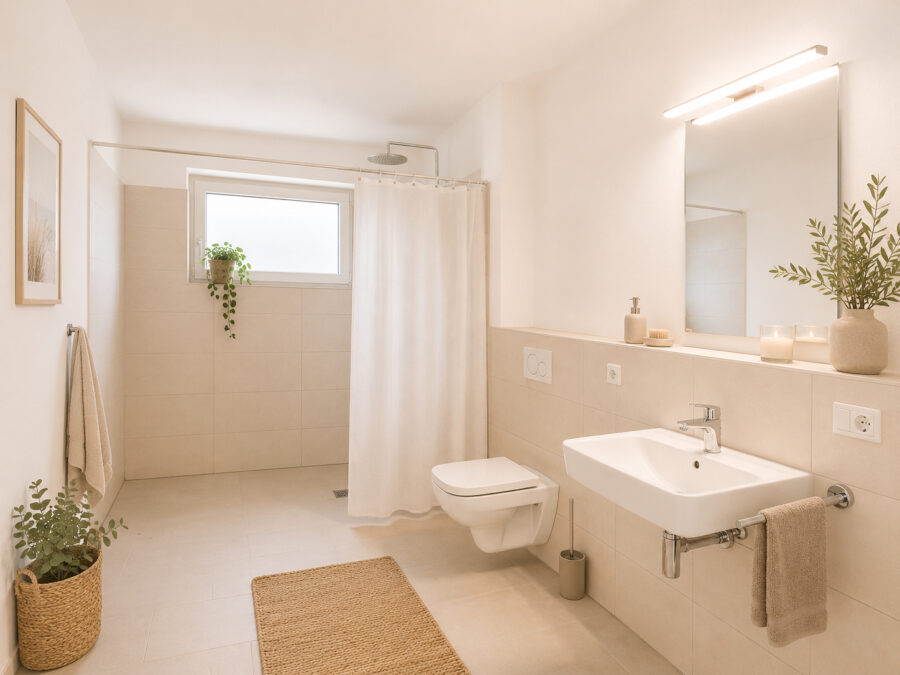 Nachhaltig investieren: Neubau-Objekt in Neuenburg- mieten oder kaufen - WE 4 Badezimmer - virtuell eingerichtet (43626)