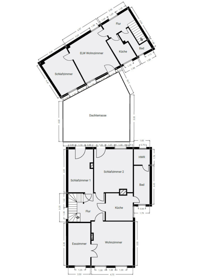 Ein Stück Tradition in Varel am Schlossplatz! Historisches Stadthaus zu verkaufen - Obergeschoss Schlosscafé (38852)