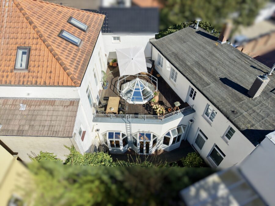 Ein Stück Tradition in Varel am Schlossplatz! Historisches Stadthaus zu verkaufen - Dachterrasse (40562)