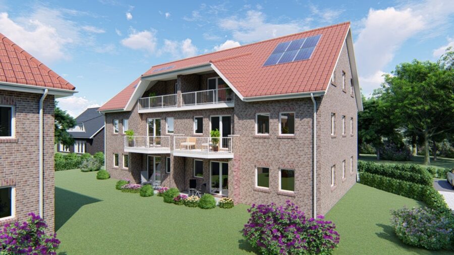 Neubau Eigentumswohnung Nr. 3/6 im Wohnpark Schortens Am Wald, 26419 Schortens, Etagenwohnung