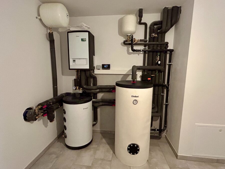 Wohlfühloase an der Nordsee – Stilvolles Ferienhaus im Nordseebad Dangast - Heizung im HWR Untergeschoss (32688)