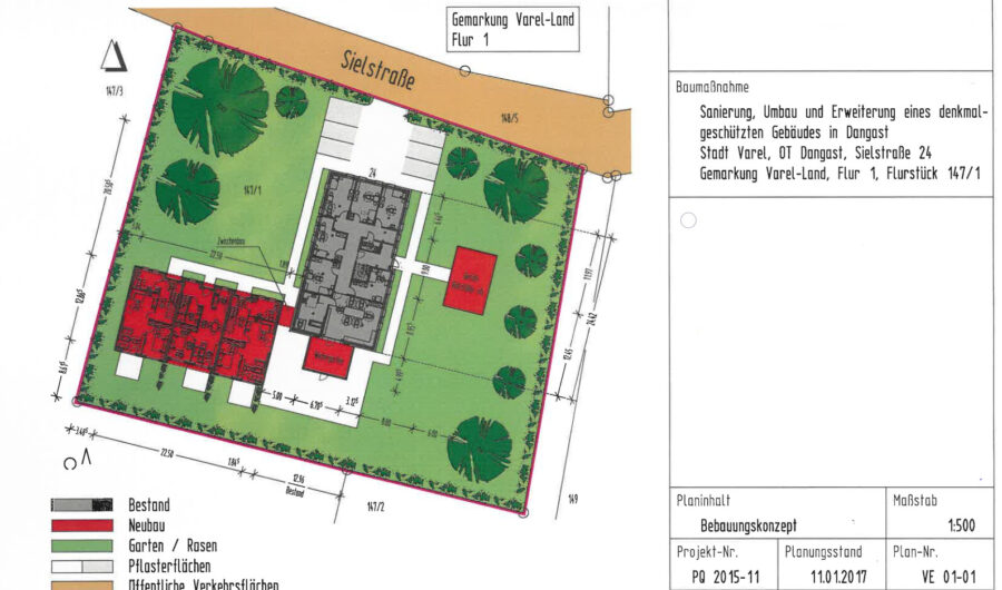Bauvorhaben in Dangast mit denkmalgeschütztem Bestandsgebäude - Startbild (33048)