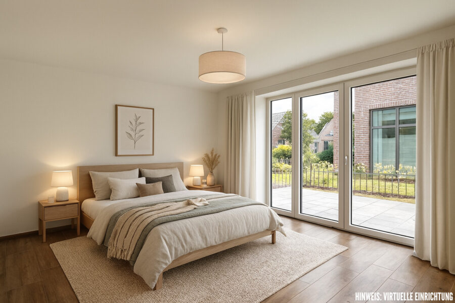 Dat is mien Tohus anne See! Lebensqualität und Rendite im Nordsee Park Dangast - Schlafzimmer (36634)