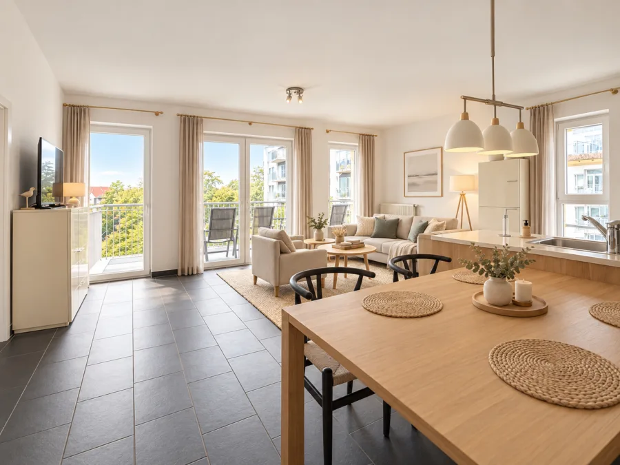Meer, Strand & Erholung ganz nah- Ferienwohnung 51.3.S im Nordsee Park Schillig - Visualisierung (50009)