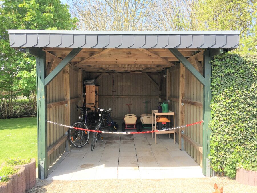 Ferienhaus-Ensemble in Traumlage – Ihr Paradies an der Nordsee 8,5%-Rendite - Carport (32524)