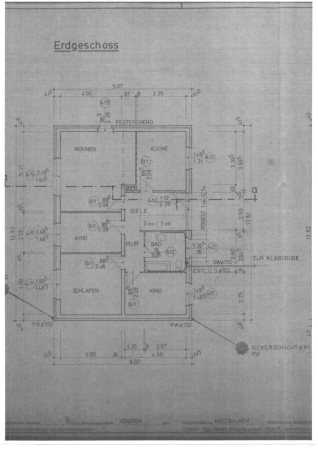 Wohnhaus-Gewerbe-Baugrundstück - Viel Gestaltungspotenzial! - Grundriss EG Nr. 15 (43576)