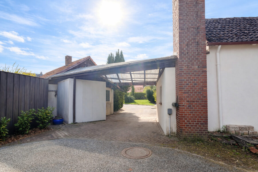Wohnhaus + Gewerbe + Baugrundstück - viel Gestaltungspotenzial - Rückseite - ehemalige Bäckerei (40751)