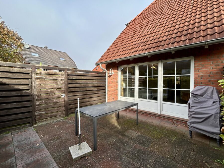 Reihenendhaus im Herzen von Dangast - Terrasse (40781)