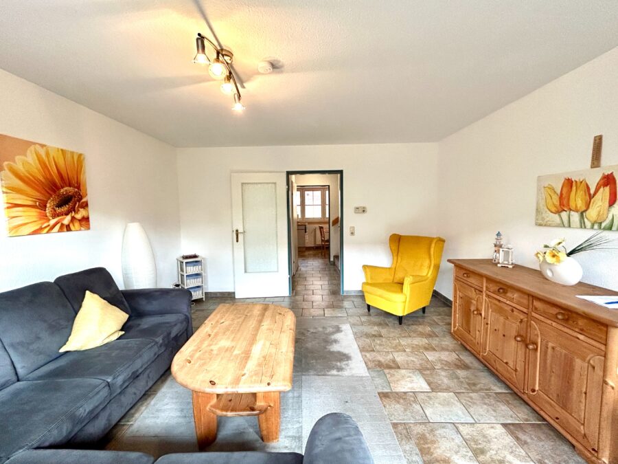 Reihenendhaus in ruhiger Lage von Dangast – strandnah und gepflegt - Wohnzimmer WG (32838)