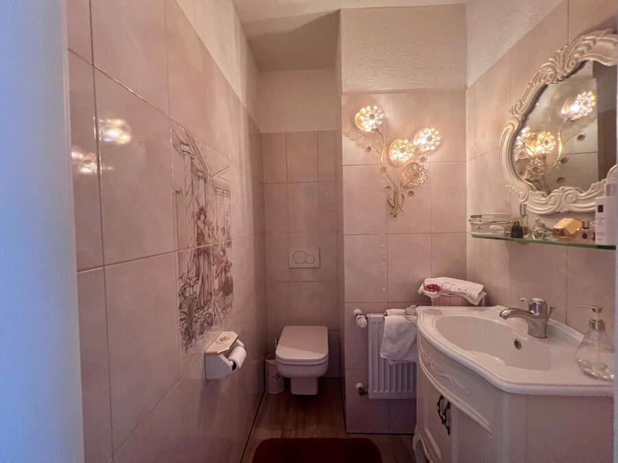 Friesische Gemütlichkeit unter Reet - Gäste WC (34401)