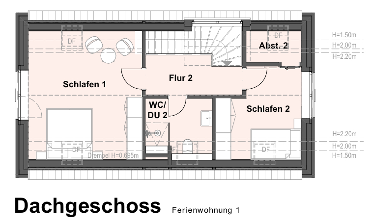 ***Nordsee erleben & profitieren*** Ferienwohnung im Nordsee Park Dangast- Haus 44 WG 1 - Dachgeschoss (48424)