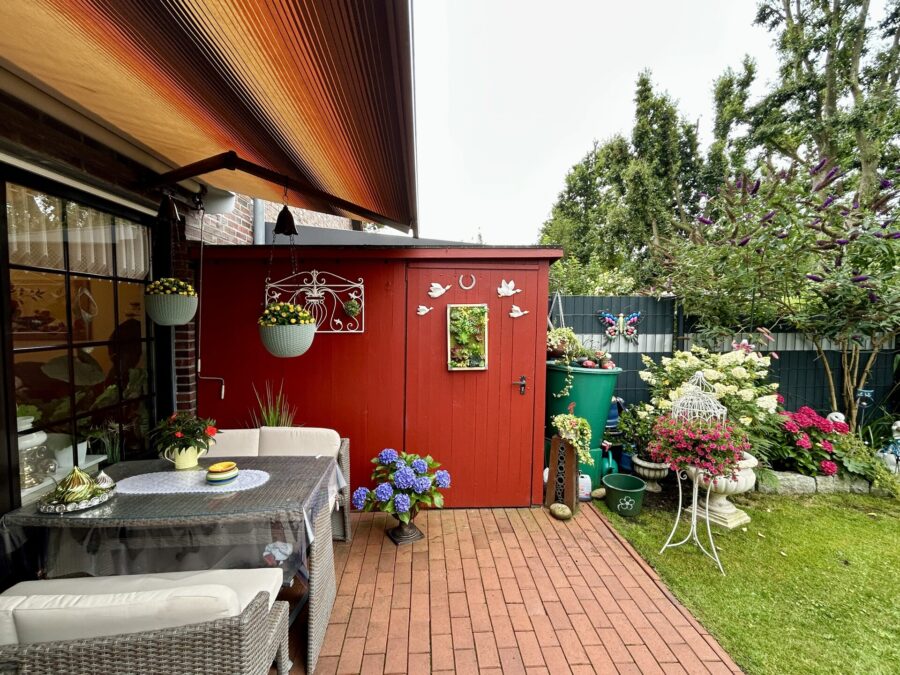 Ferienhaus im Nordseebad Dangast – Reihenhaus mit Charme & Wertstabilität - Garten (37806)