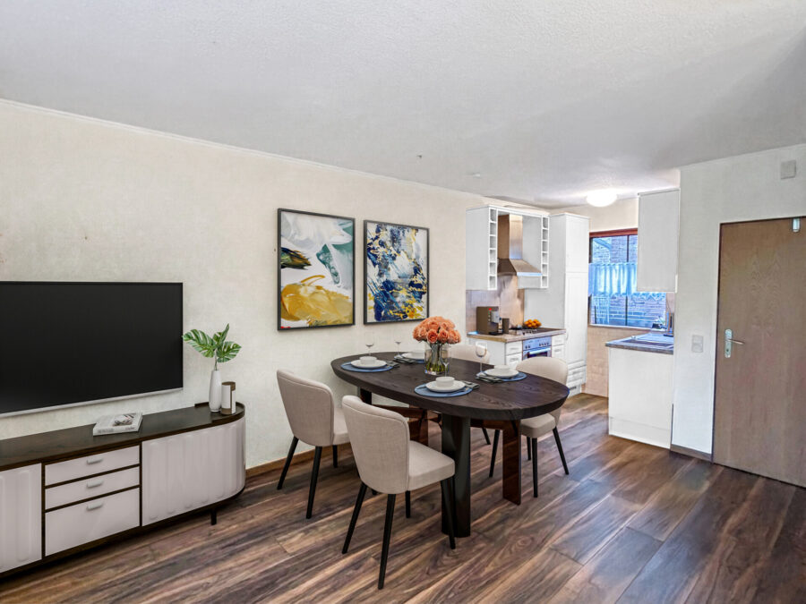 Zeitloser Klassiker - Reihenhaus im Nordseebad Dangast! - Bezugsfrei ab 01.02.2026 - Virtual Staging - Küche (36488)