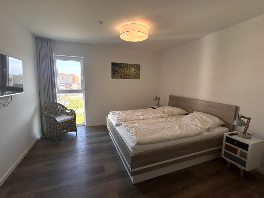 Traumwohnung mit Meerblick in Schillig an der Nordsee - 50.4.N - Schlafzimmer 1 (40426)
