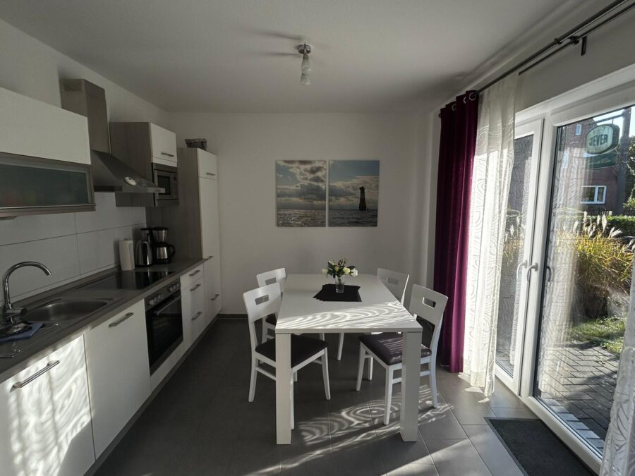 Moderne Ferienwohnung - strandnah in Dangast - Küche (34454)