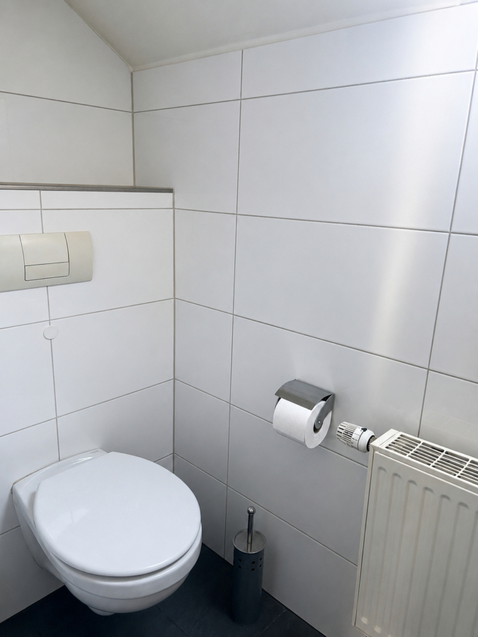 Zweifamilienhaus mit vermieteten Wohneinheiten auf großzügigem Grundstück - Badezimmer (45843)