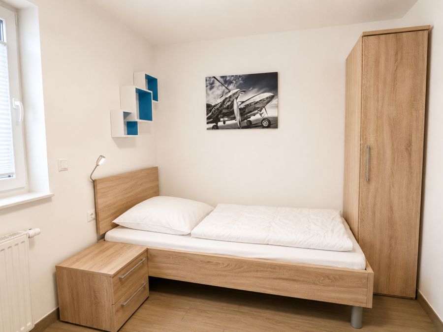 Ihr Nordsee-Rückzugsort – Ferienhaus für Selbstnutzer und Feriengäste - Schlafzimmer 1 (45987)