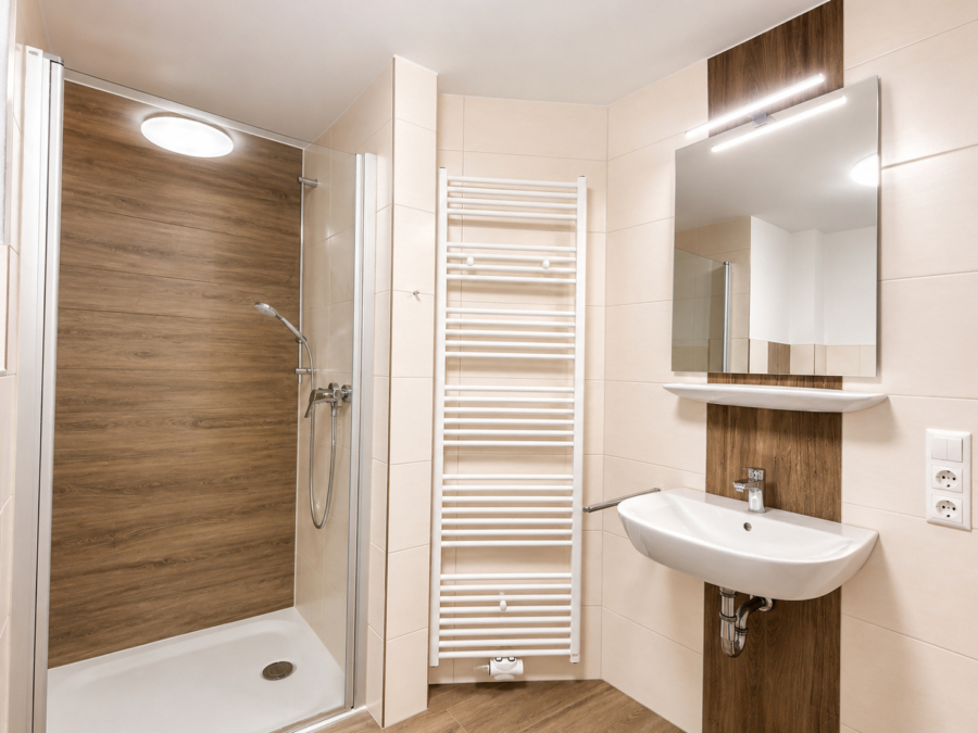 Ihr Nordsee-Rückzugsort – Ferienhaus für Selbstnutzer und Feriengäste - Badezimmer (45995)