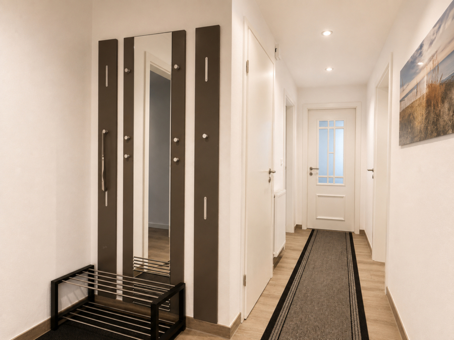 Ihr Nordsee-Rückzugsort – Ferienhaus für Selbstnutzer und Feriengäste - Flur (45990)