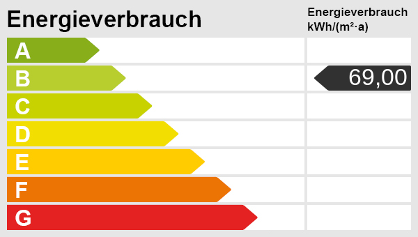 Ihr Nordsee-Rückzugsort – Ferienhaus für Selbstnutzer und Feriengäste - Energieskala (43209)