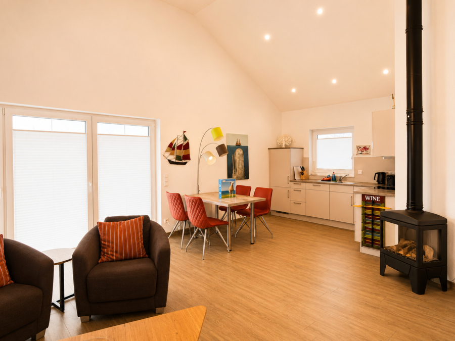 Ihr Nordsee-Rückzugsort – Ferienhaus für Selbstnutzer und Feriengäste - Wohnbereich (45982)