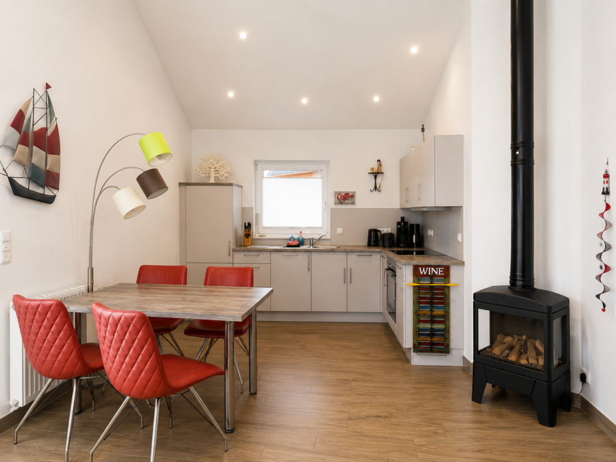 Ihr Nordsee-Rückzugsort – Ferienhaus für Selbstnutzer und Feriengäste - Küche (45984)