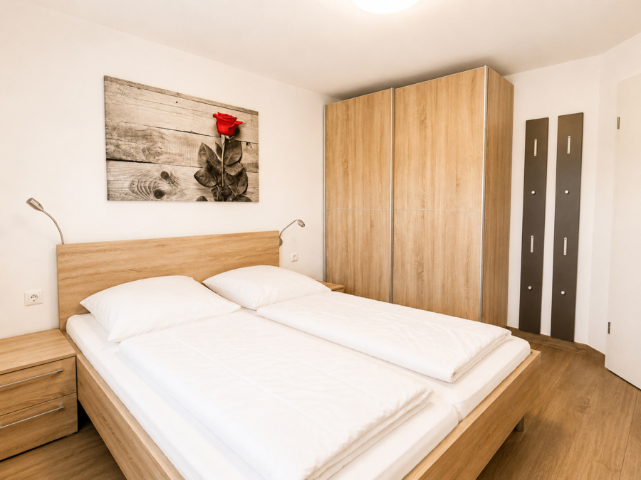 Ihr Nordsee-Rückzugsort – Ferienhaus für Selbstnutzer und Feriengäste - Schlafzimmer 2 (45993)