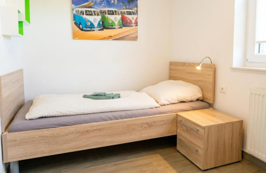 Exklusives Ferienhaus im Ferienpark Sehestedt - Schlafzimmer (41804)