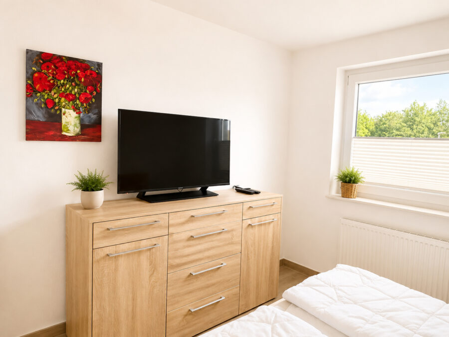 Exklusives Ferienhaus im Ferienpark Sehestedt - Schlafzimmer 2.0 (41802)