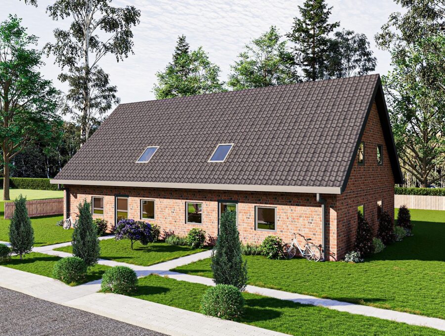 Junge Familien aufgepasst! Durch Eigenleistung günstiger zum Eigenheim! - Ansicht Süden - 2 (37553)