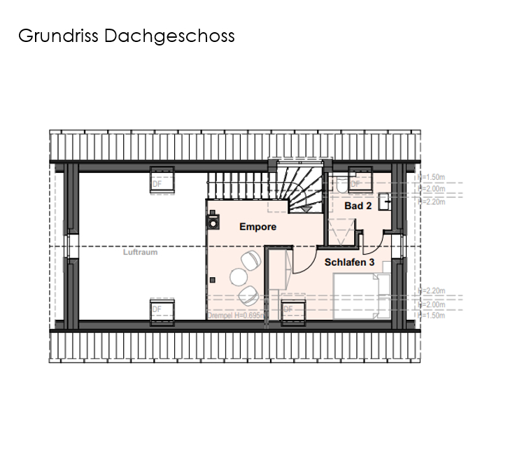 Investieren, Entspannen und Profitieren – Ihre Ferienimmobilie im Nordsee Park Dangast Haus-Nr.: 42 - Grundriss (45748)