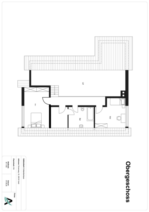 Idyllische Familienoase in Dangastermoor - Obergeschoss (46629)