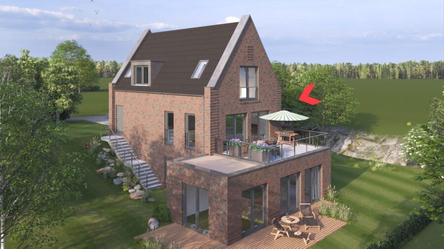 Kapitalanlage am Meer: Neubau-Ferienwohnung im Nordsee Park Dangast! Nr. 45 WE1 - 1723 Haus 45 Bild 8 - 24-09-24 (40638)