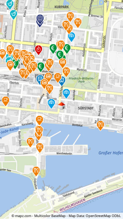 Steuersparmodell - Eigentum schaffen - Kapitalanleger aufgepasst! HAVENCITY - Modernes Wohnen in unmittelbarer Nähe zum Südstrand - Geolyzer Kartenausschnitt (34522)